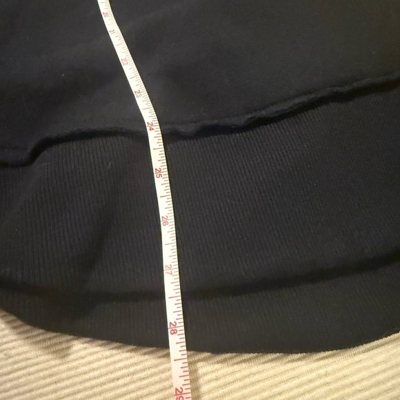 Merry & Bright Holiday Tunic Sweatshirt Black Size Medium - Picture 7 of 10